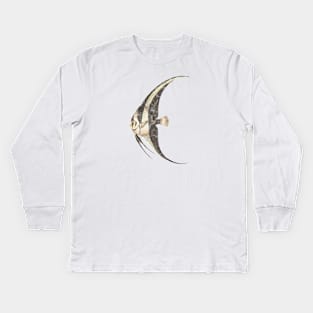 Fish illustration Kids Long Sleeve T-Shirt